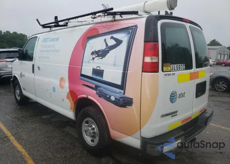 2014 Chevrolet Express G2500 from USA, damaged, VIN 1GCWGFCA8E1161663